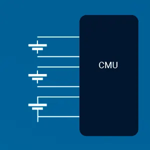 Unterbrechungsfehler im Anschluss einer simulierten Batteriezelle