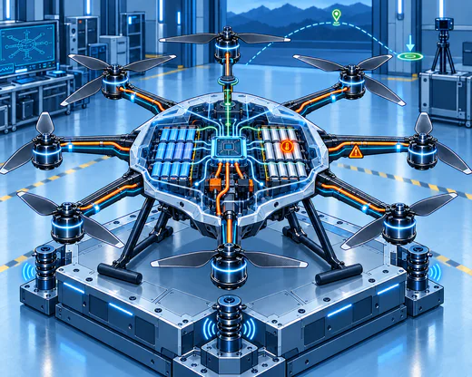 Batteriebetriebener Multicopter