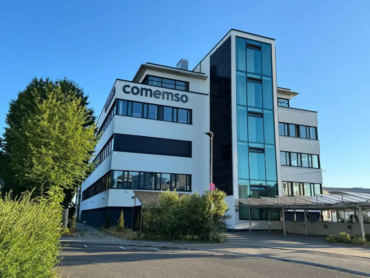 comemso headquarters and engineering buildings in Ostfildern