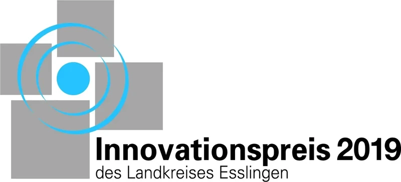 Logo of the 2019 Innovation Award of the Esslingen district