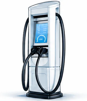 Illustration of a charging station