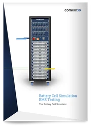 Battery Cell Simulator – original brochure cover