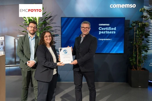 comemso and EMC-FORTO Sp. z o.o. at the certified partner training in 2026