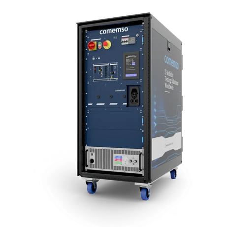 Rechte Perspektive des Easy-Chester-EOL-HPC-Racks mit dem Gehäuse des Hochleistungsproduktionssystems