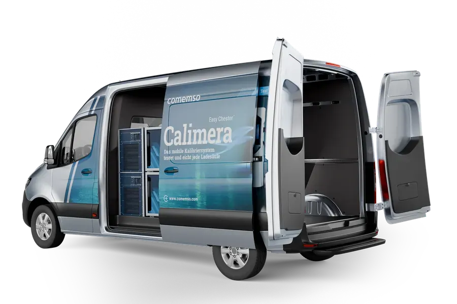 Linker Seitenzugang zum mobilen Calimera-Labor