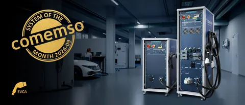 EVCA-System in zwei Racks für EV-Simulation und Man-in-the-Middle in einem Prüfinstitut, System des Monats September 2026