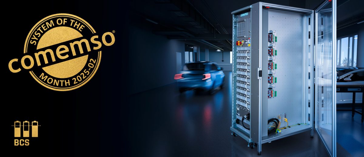 System des Monats Februar 2025: BMS-Prüfung mit voller Leistung in einem Rack