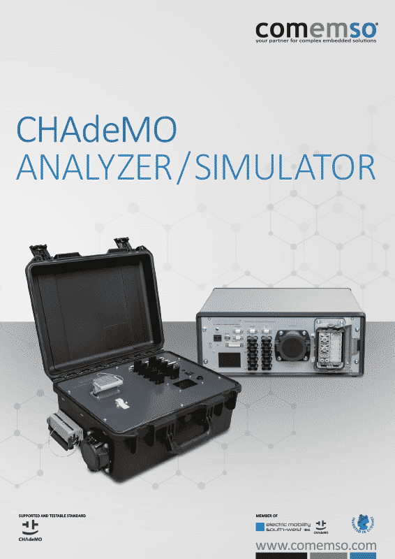 Download brochure CHAdeMO Analyzer Simulator