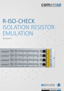 download brochure R-ISOCheck Isolation Resistor Emulation Revision 3