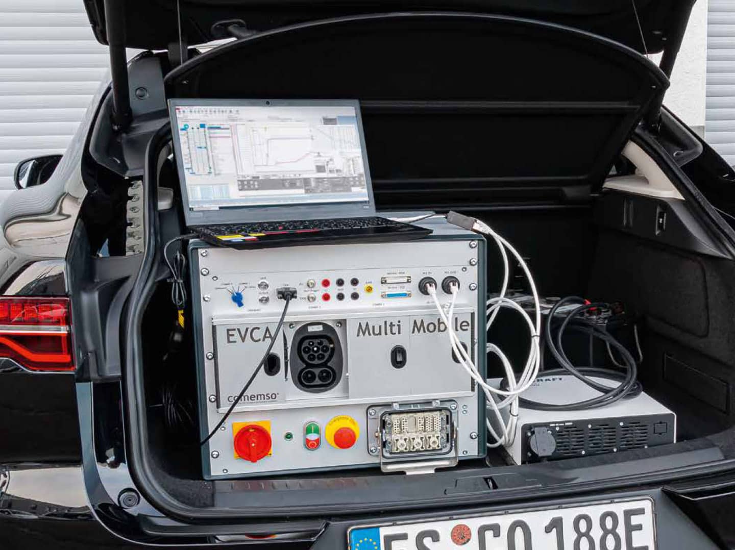 EVCA Multi Mobile Laboratory in a trunk