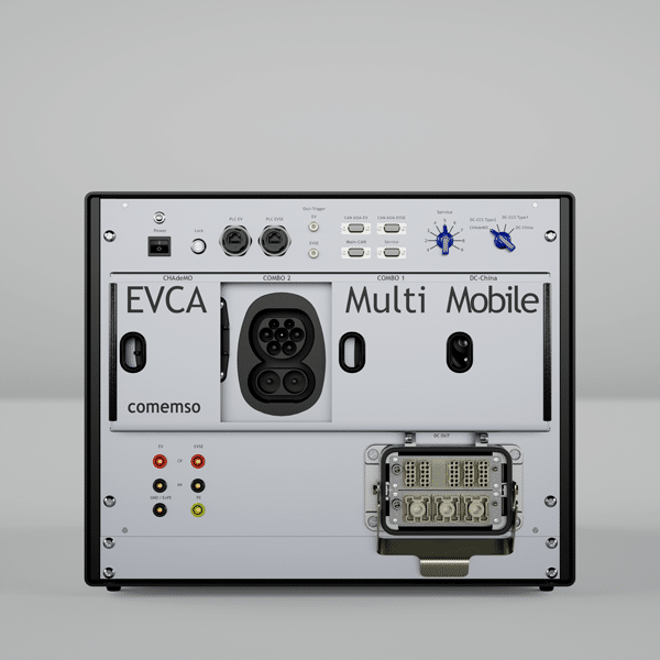 The product EVCA Multi Mobile in Front, Combo 2 plug is visible