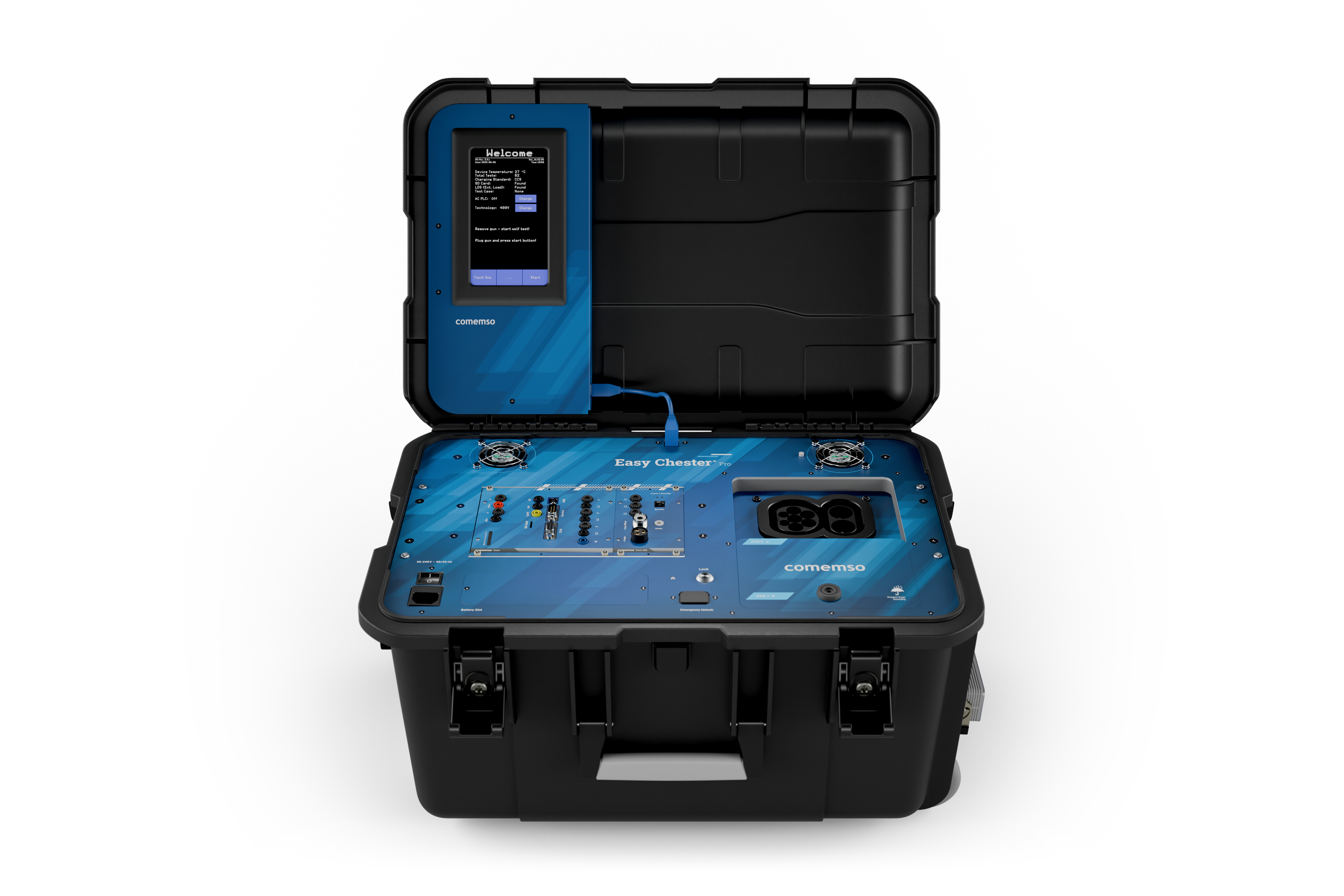 evse test, evse testing, evse tester here you can see a picture: evse testing