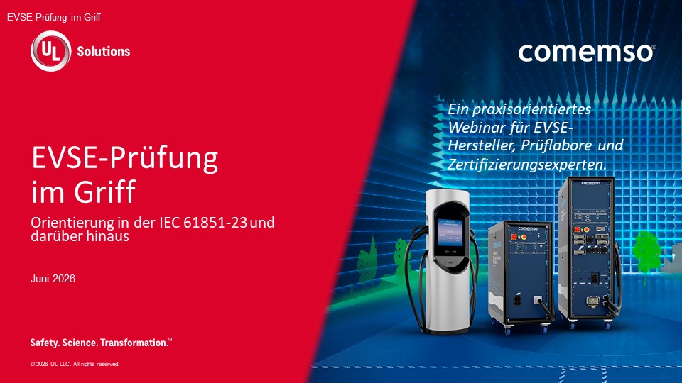 EVSE-Prüfung im Griff - Orientierung in der IEC 61851-23 und darüber hinaus